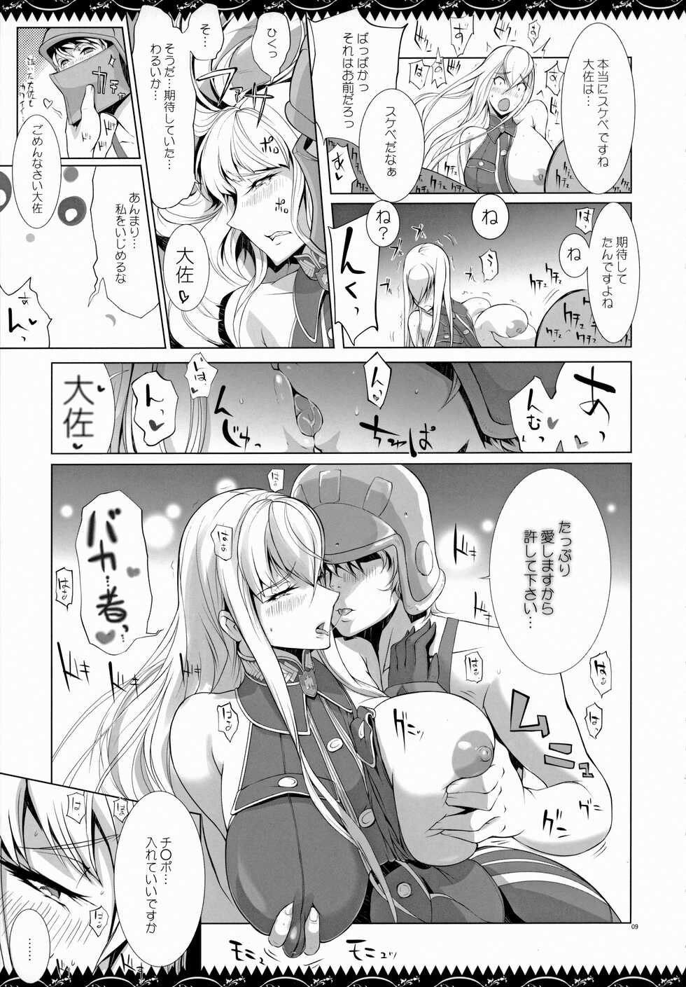(C83) [YA-ZY (Yunioshi)] Selvari Hon (Valkyria Chronicles) - Page 8