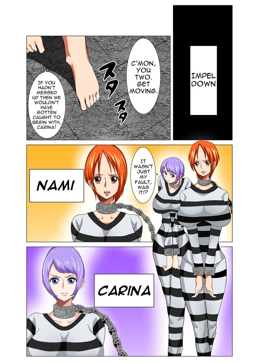 [Q Doujin] Kangoku Seikatsu | Prison Life (One Piece) [English] {Doujins.com} - Page 2