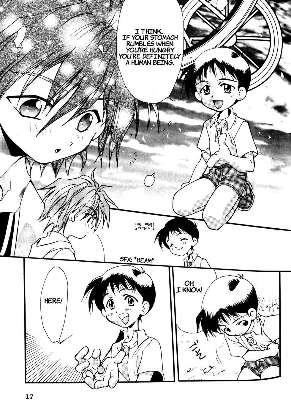 [RAPPORT COMICS] Summer Children – Neon Genesis Evangelion Parody Anthology [Eng] - Page 15