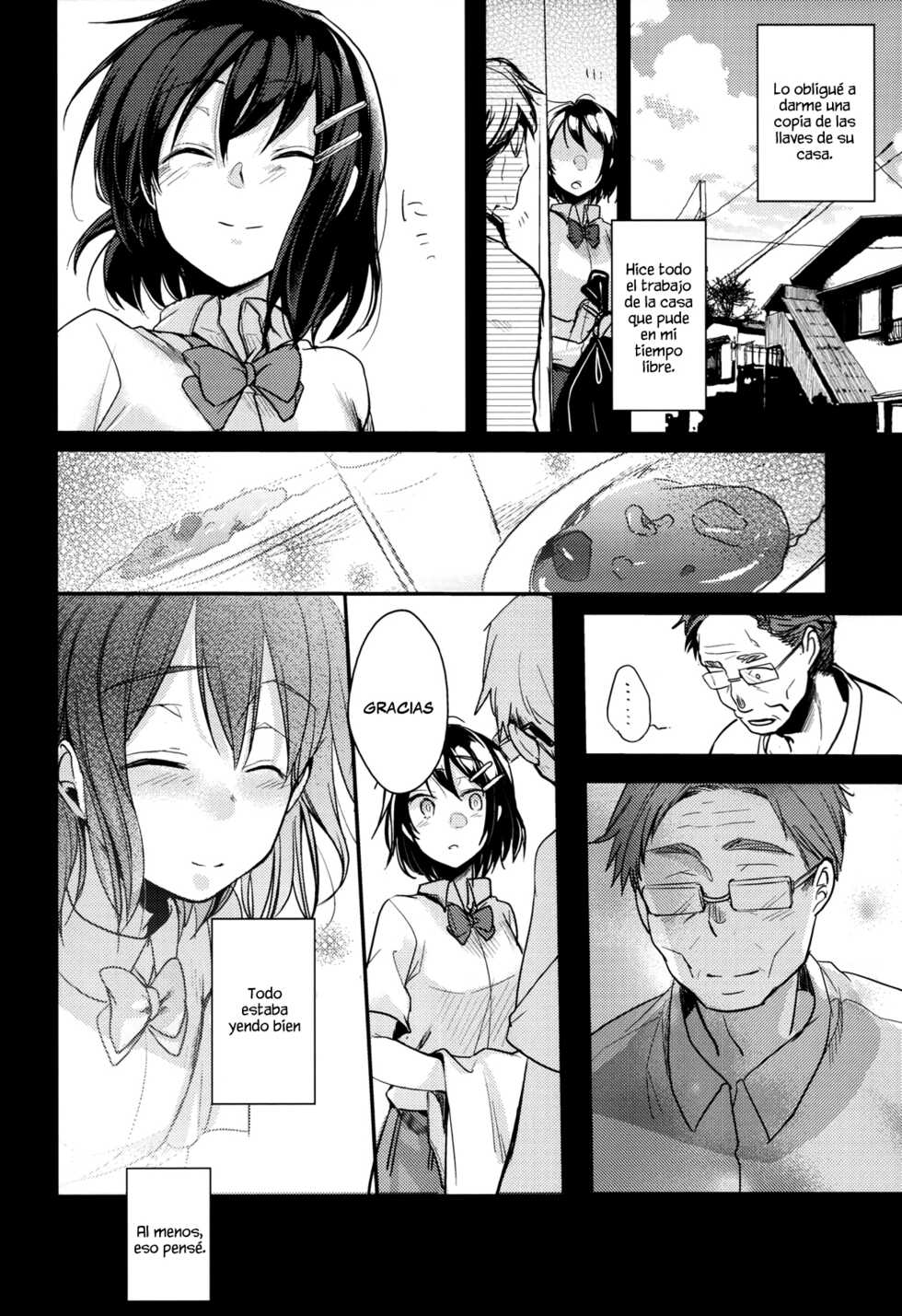 (C96) [TWILIGHT DUSK (Aya)] Oji-san to Watashi [Spanish] [Chunchunmaru Translations] - Page 7