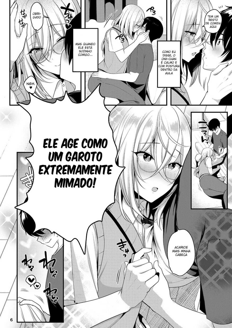 [Kakukonoka (Menoko)] Cool Bijin na Sensei ga Ore ni Dake Amaenbo de Komatte Imasu [Portuguese-BR] [DiegoVPR] - Page 7