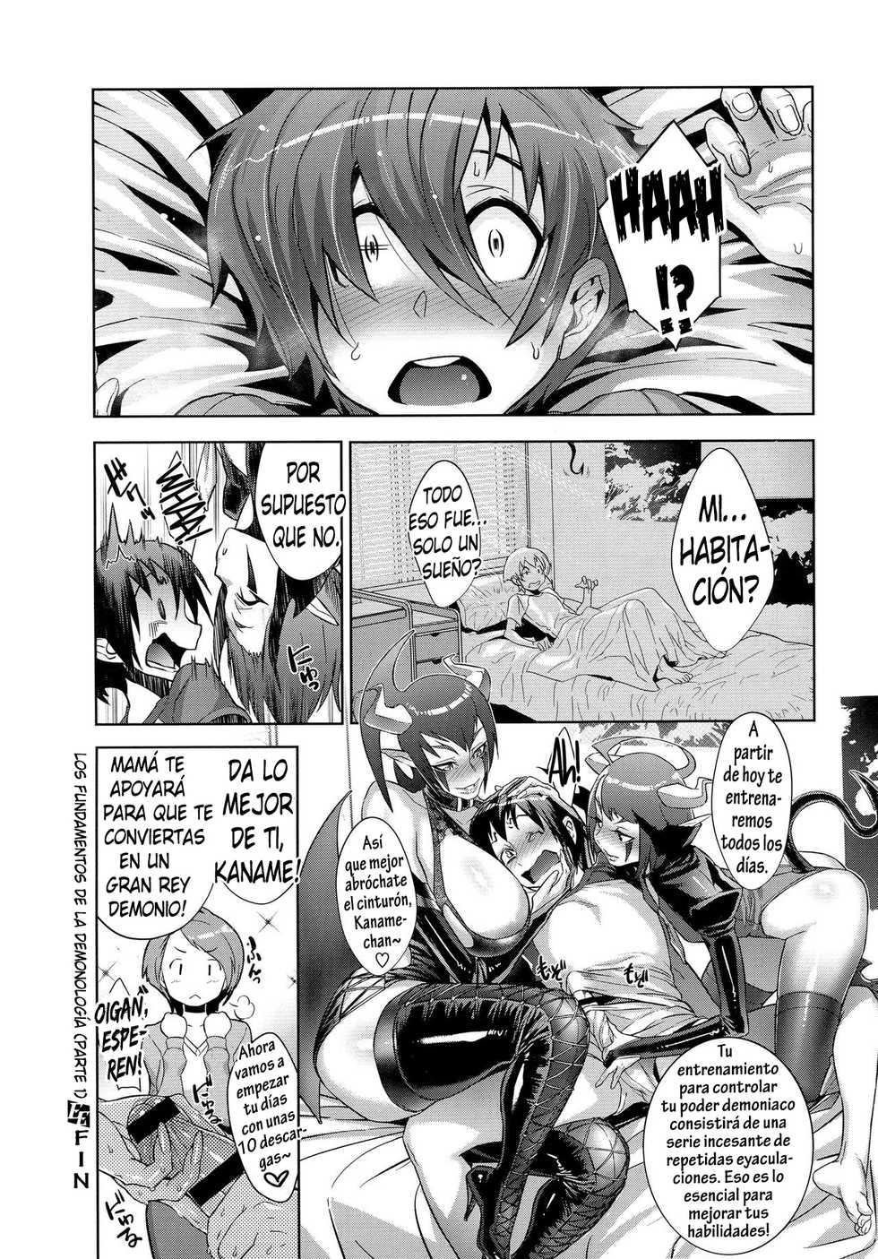 [Koyanagi Royal] Kanjin Kaname no Akuma Gaku | Los Fundamentos de la Demonología Ch. 1-5 [Spanish] [kalock] - Page 36