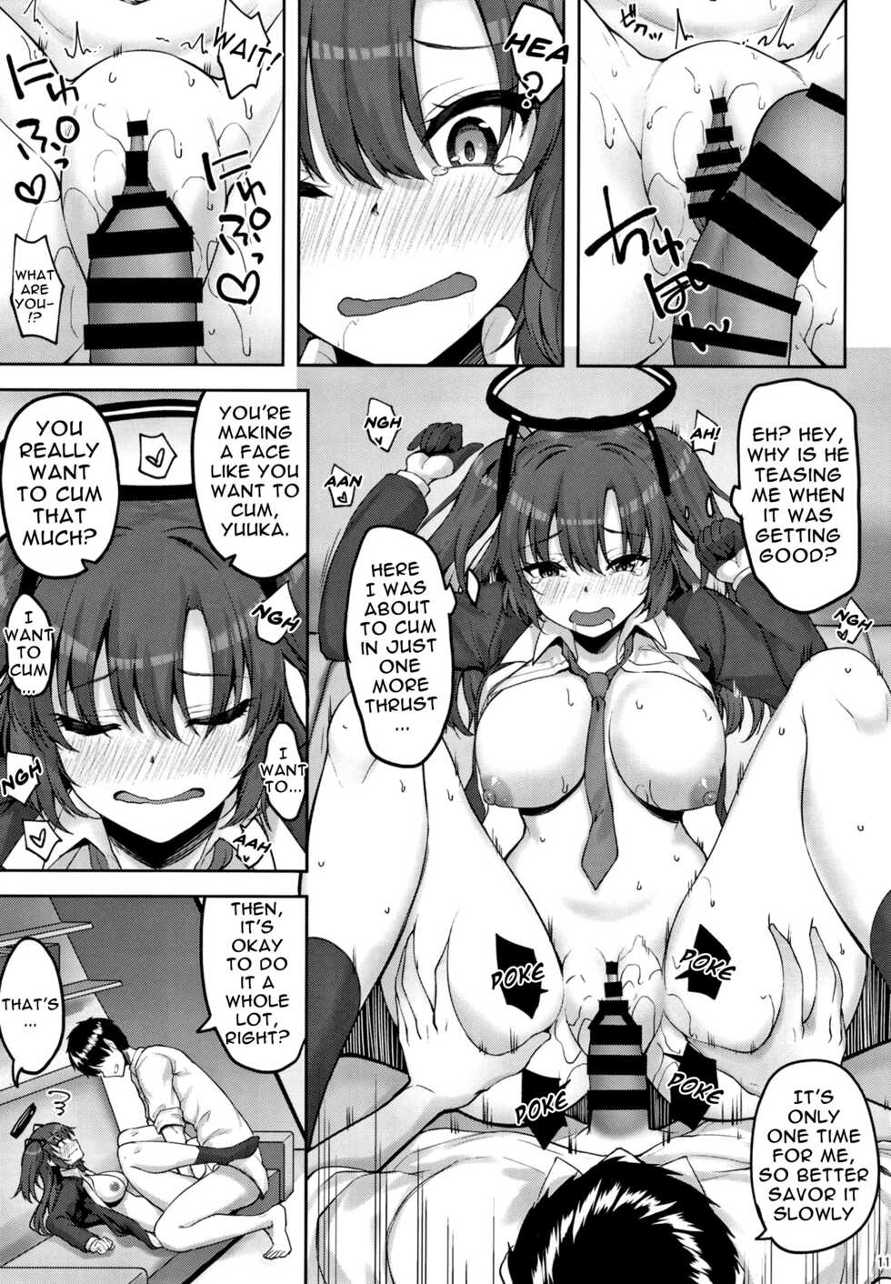 [Mugen@WORKS (Akiduki Akina)] Hontou…1-kai dake desukarane | Fine... But We're Only Doing It This One Time (Blue Archive) [English] {Doujins.com} [Digital] - Page 9