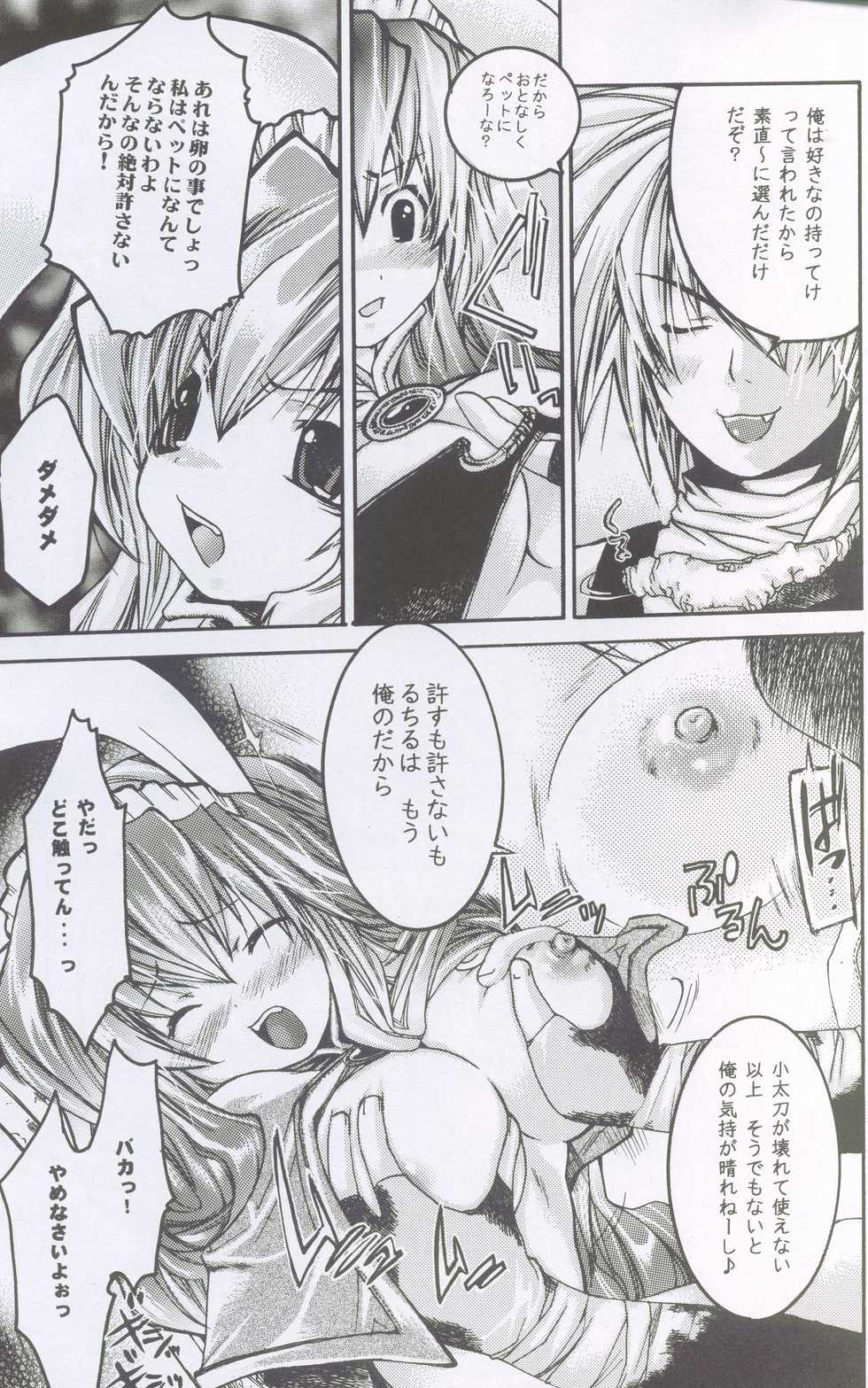 (C64) [Seinansei ni Kagayakeru Hoshi (Morino Papiko)] Ragnarok Yawa Level.2 (Ragnarok Online) - Page 12