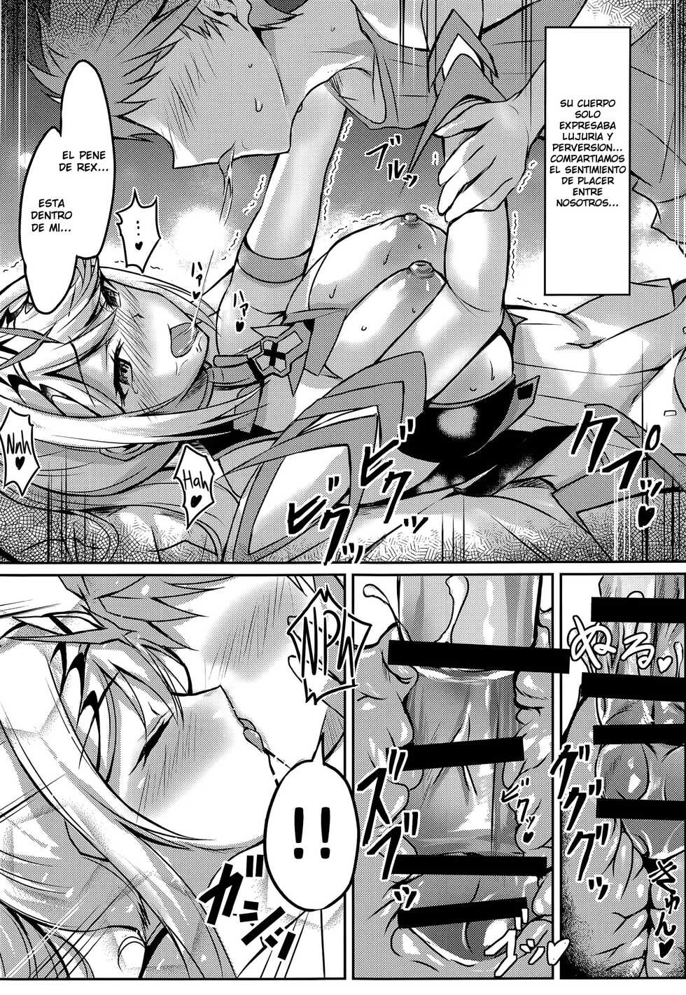 (COMIC1☆16) [Dorayakiya (Inoue Takuya)] Hikari-chan no Ecchi Hon (Xenoblade Chronicles 2) [Spanish] [UnDegeneradoTraduce] - Page 18