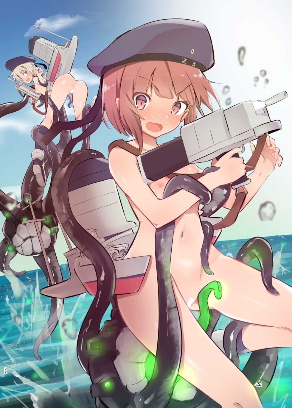 [caburibbon (caburi)] Junsui Gisou Seinou Shiken Ninmu (Kantai Collection -KanColle-)[Chinese] [纯情志保P汉化] [Digital] - Page 19