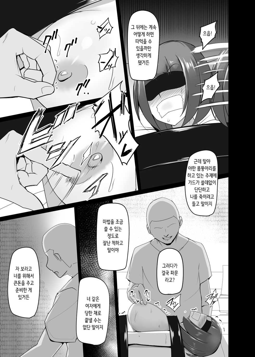[PitaPita (Pita)] Shihai Kokuin Takabisha na Onna Majutsushi ga Shiranai Aida ni Omocha ni Sareru | 지배 각인 고압적인 여마법사가 자신도 모르는 새에 장난감이 되다 [Korean] - Page 11