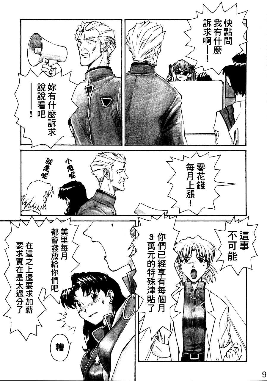 (C68) [TENGU NO TSUZURA (Kuro Tengu)] NERV no Ichiban Nagai Hi (Neon Genesis Evangelion) [Chinese] [surely个人汉化] - Page 8