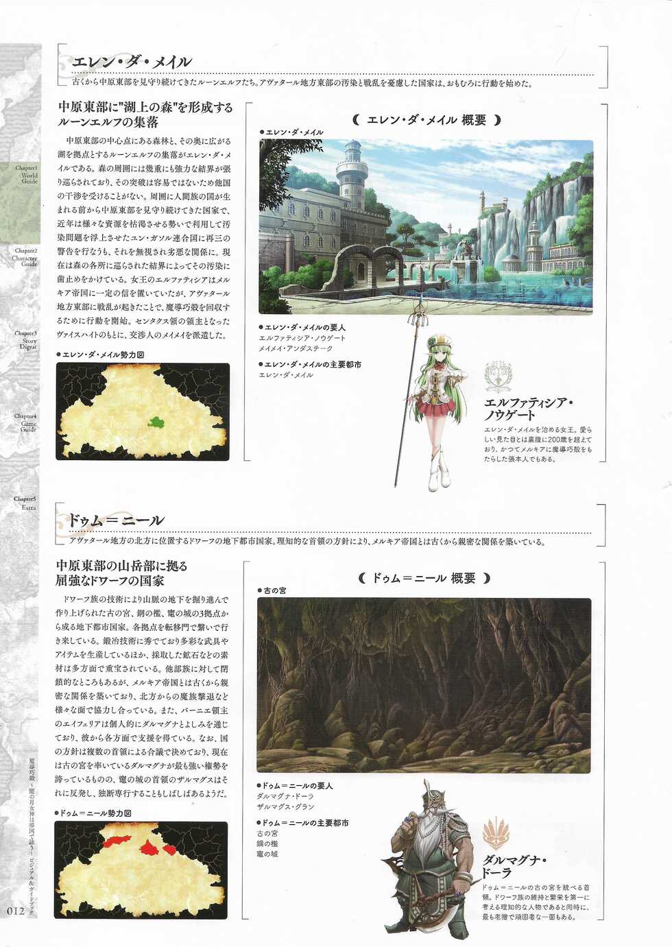 [Eushully] Madou Koukaku ~Yami no Tsuki Megami wa Doukoku de Utau~ Perfect Guidebook - Page 14