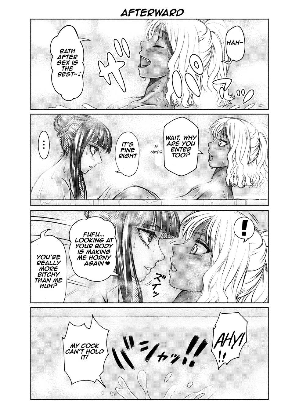 [ray-raw (Nobuhiro)] Futanari Bitch Gal wa Suki desu ka? | do you like dick girl bitch gals?  2-4 - Page 27