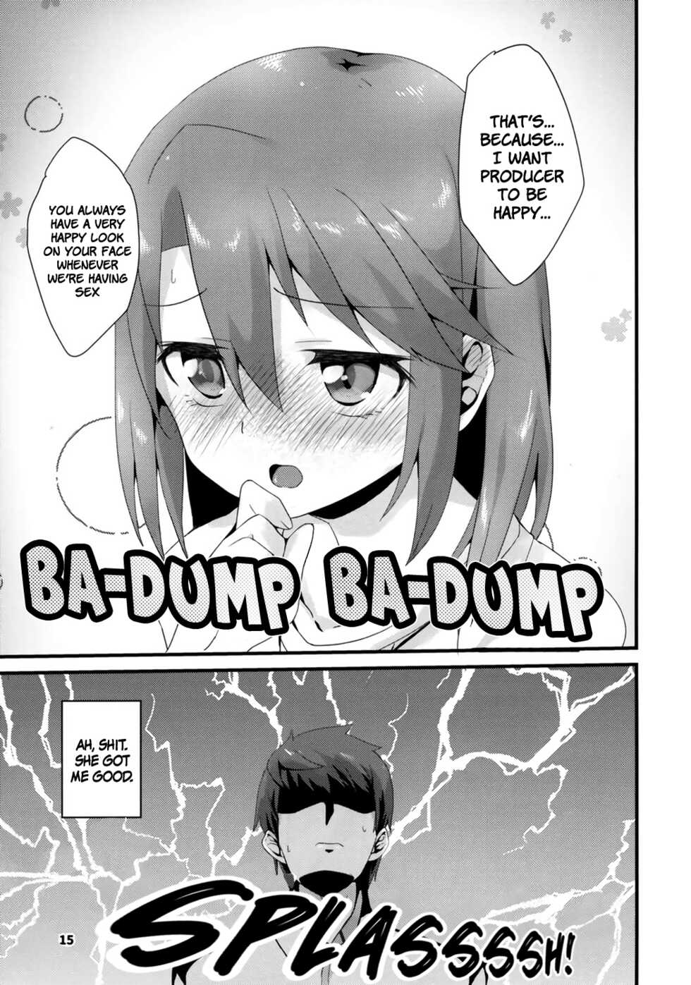 (Utahime Teien 14) [TRoK (Mebachi Maguro)] Rokujouma no Seikatsuon | The Ambient Sounds of a SIx-Tatami Room (THE IDOLM@STER CINDERELLA GIRLS) [English] [DKKMD Translations] - Page 16
