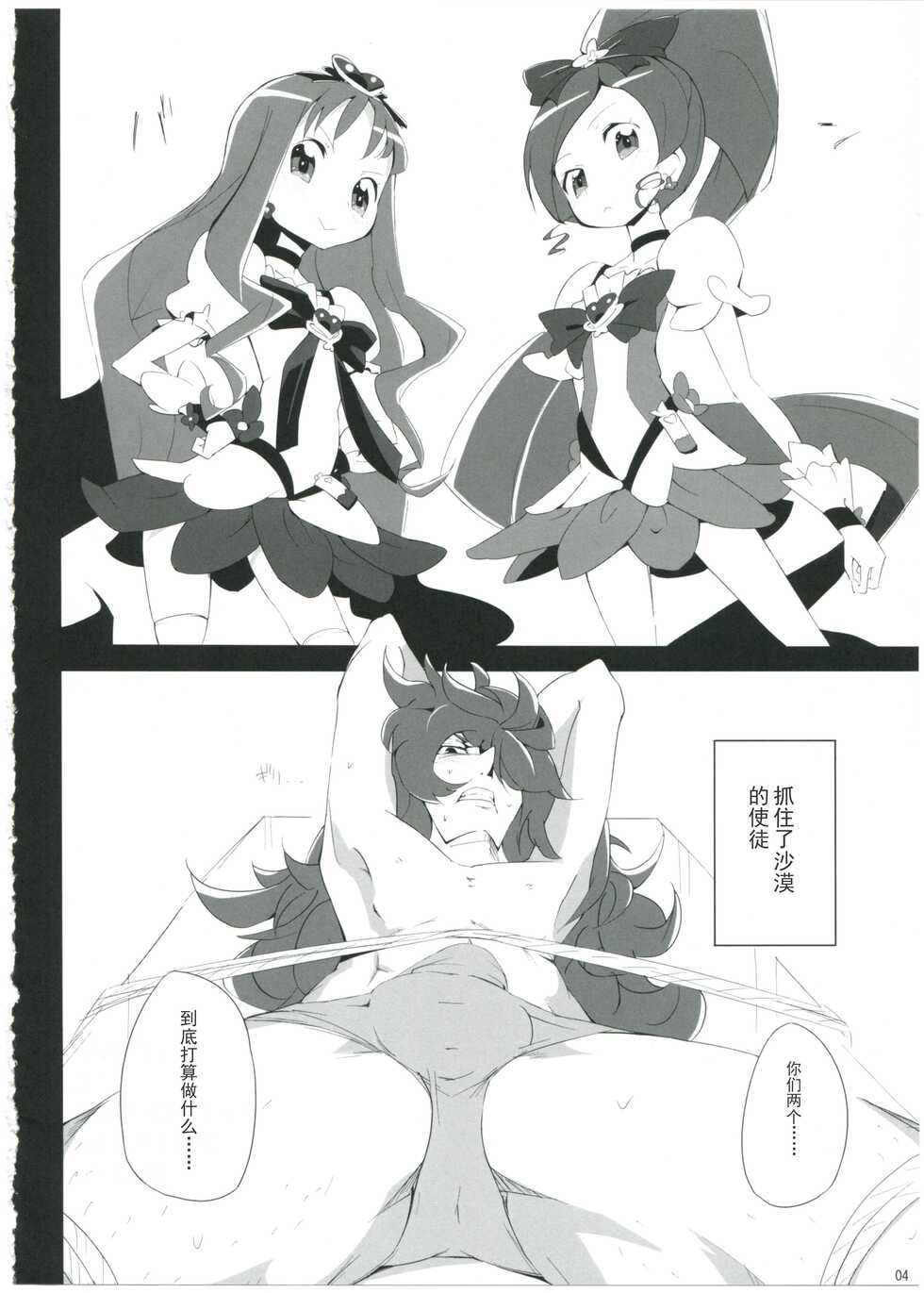 (C78) [eapo-zu (mame)] Keritsubo (Heartcatch Precure!) [Chinese] [自汉化] - Page 4