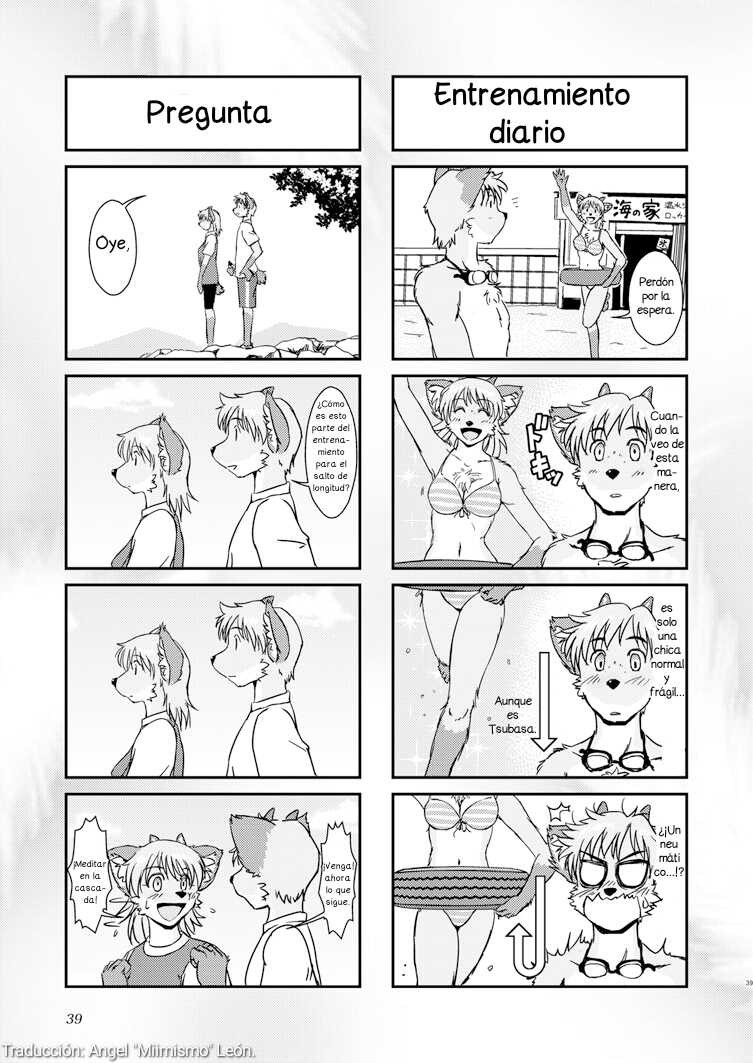 (C85) [Kori-Kori-Honpo (Yosuke)] Tonde Koishite Dakishimete!! | ¡Salta al amor y abrázame fuerte! [Spanish] [Miimismo] - Page 38