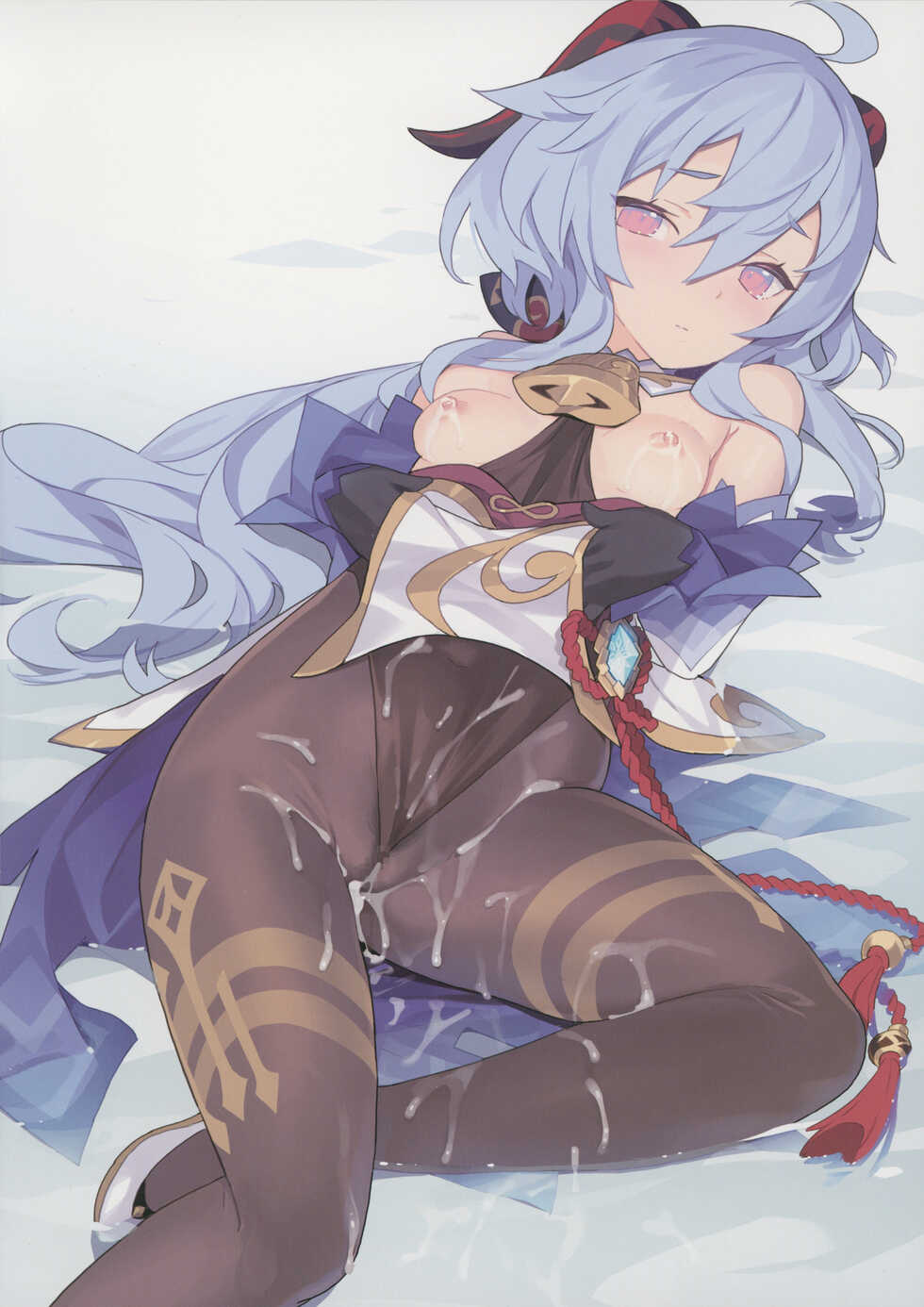 (C100) [Lovewn Outpost (BLADE)] Oshigoto o Hakadorasete Kureru Ganyu-sama. | Ganyu-sama Who Keeps The Work Going. (Genshin Impact) [English] [Hikura Scans] - Page 3