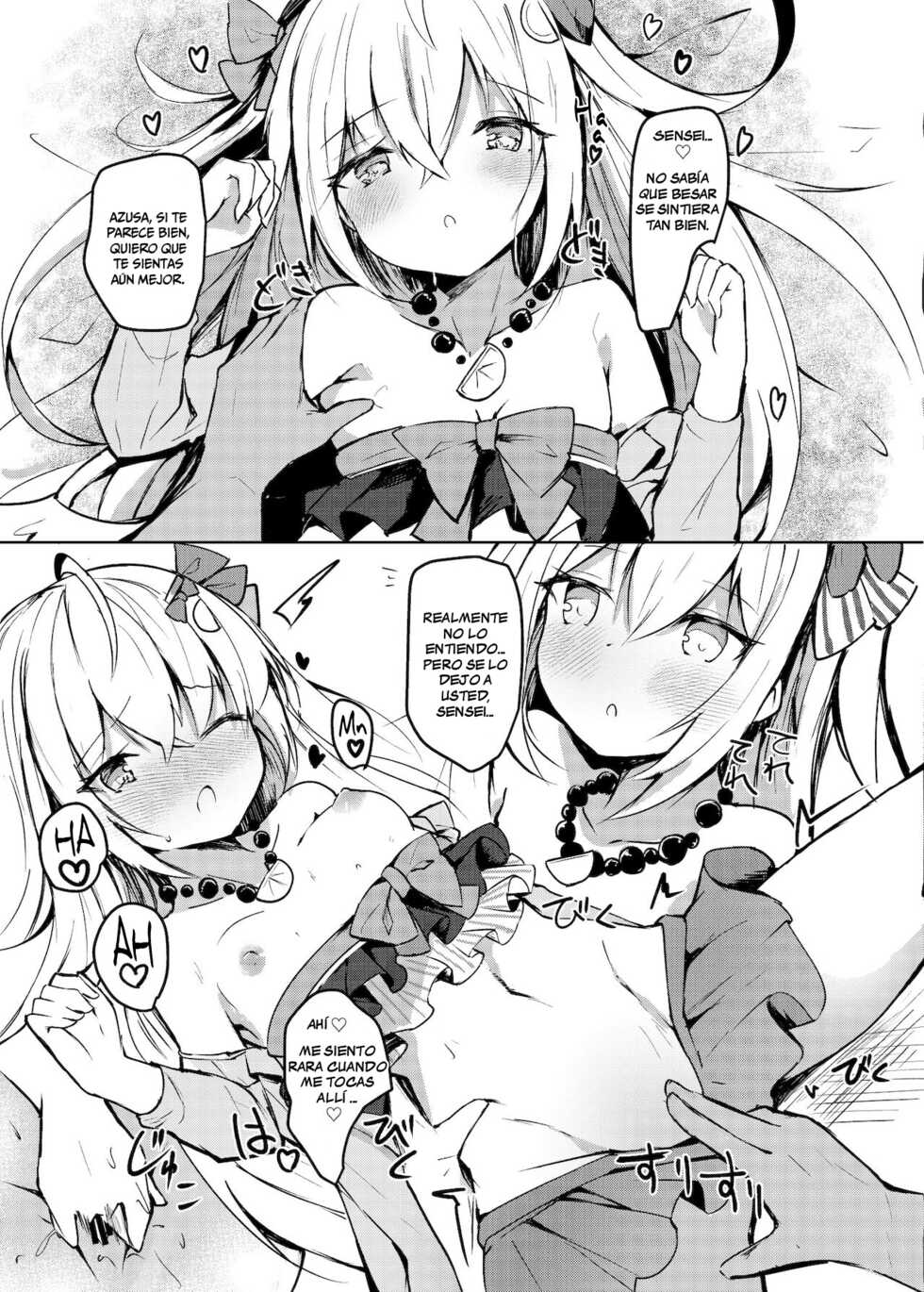 [Atelier Hinata (Hinata Yuu)] Hoshuu Jugyoubu Seikatsu Kiroku (Blue Archive) [Spanish] [Chunchunmaru Translations] [Digital] - Page 17