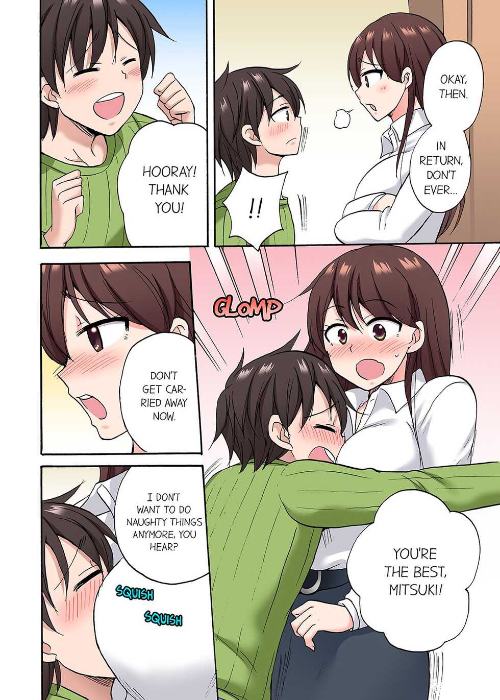 [Maimu Kotobuki] You Said Just the Tip… I Asked My Brother's Girlfriend to Have Sex With Me Without a Condom!! (Complete) [English] - Page 321