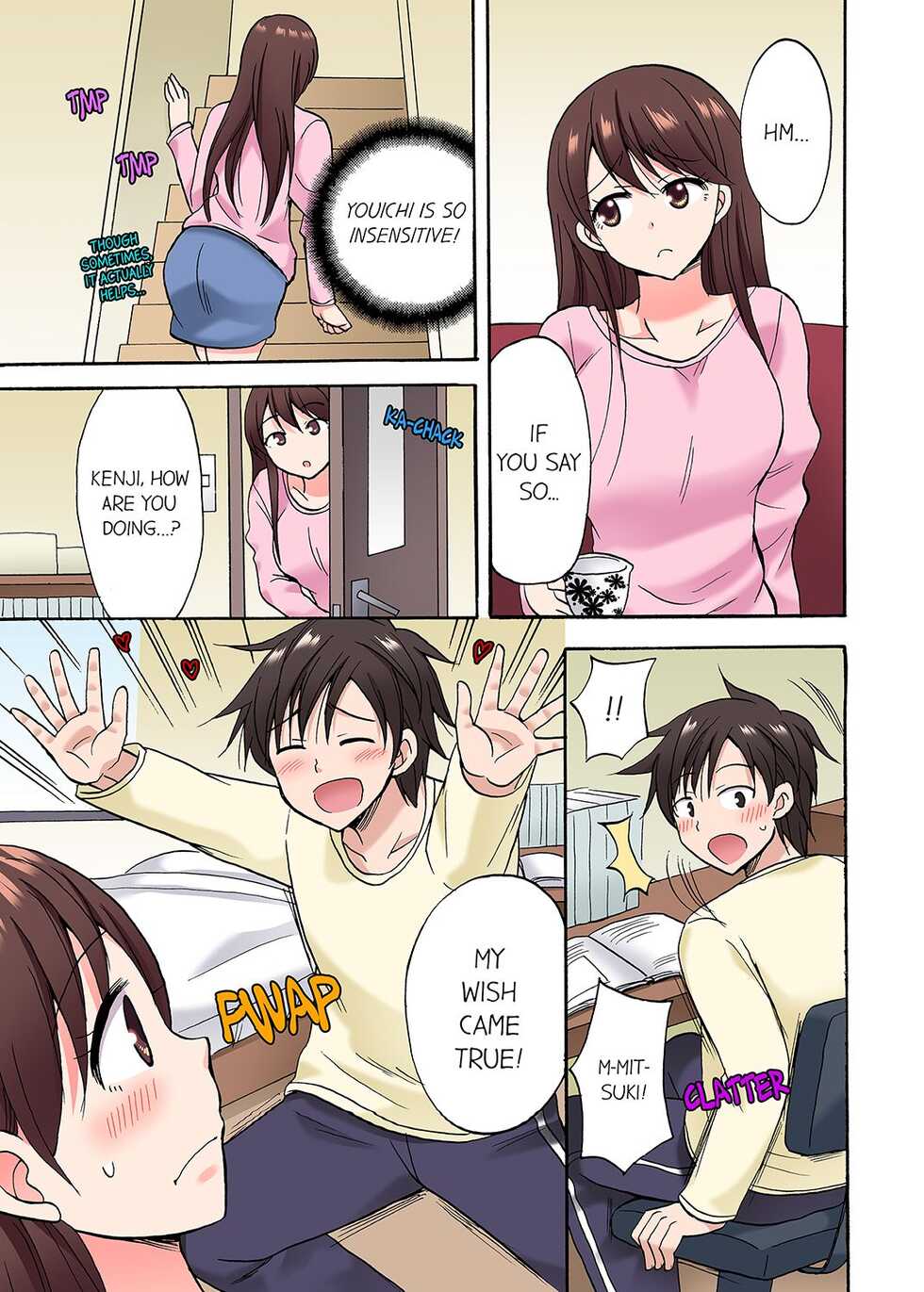 [Maimu Kotobuki] You Said Just the Tip… I Asked My Brother's Girlfriend to Have Sex With Me Without a Condom!! (Complete) [English] - Page 340