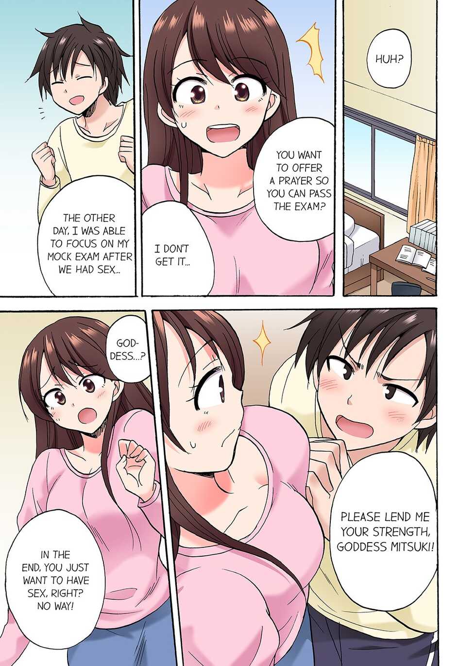 [Maimu Kotobuki] You Said Just the Tip… I Asked My Brother's Girlfriend to Have Sex With Me Without a Condom!! (Complete) [English] - Page 342