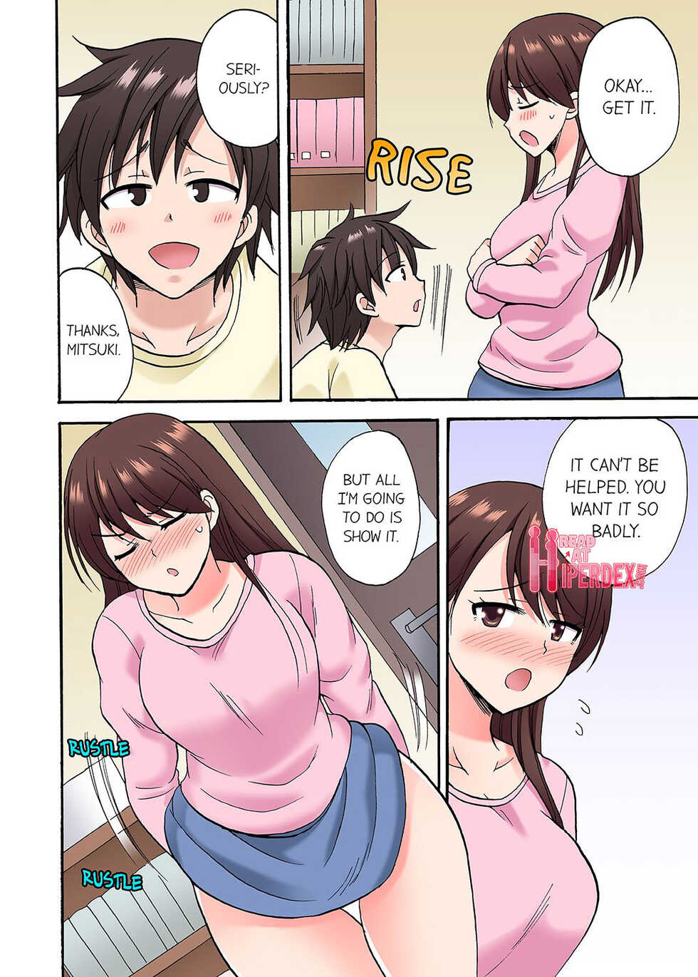 [Maimu Kotobuki] You Said Just the Tip… I Asked My Brother's Girlfriend to Have Sex With Me Without a Condom!! (Complete) [English] - Page 345