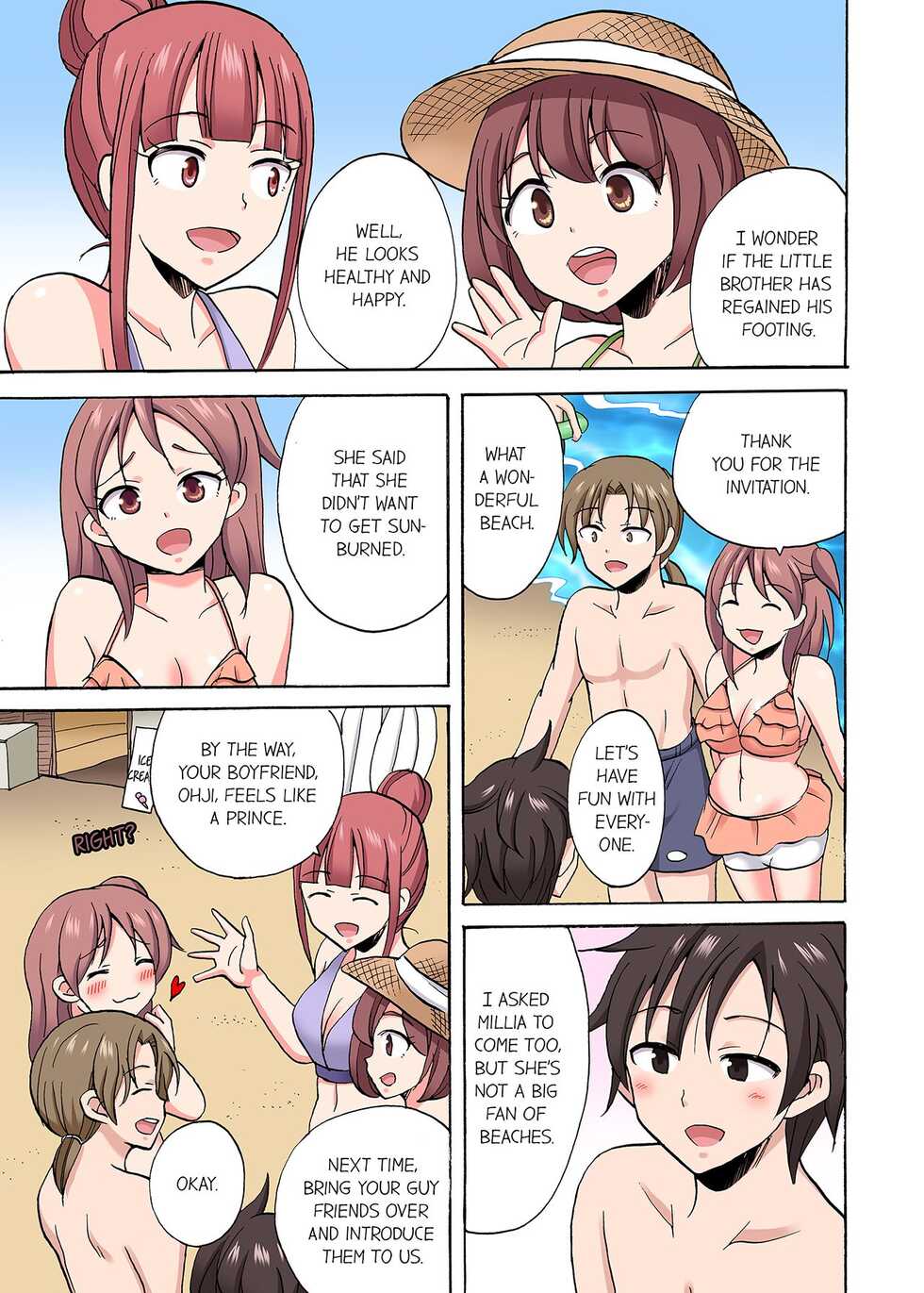 [Maimu Kotobuki] You Said Just the Tip… I Asked My Brother's Girlfriend to Have Sex With Me Without a Condom!! (Complete) [English] - Page 562