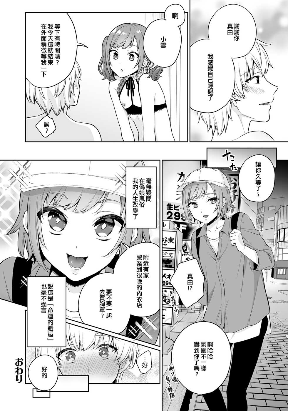 [Binto] Chikubi Complex | 乳頭情結 (Otokonoko Fuuzoku de Onnanoko mitai ni Ikasarechau Anthology Boku no Jouren-san) [Chinese] [EZR個人漢化] [Digital] - Page 16
