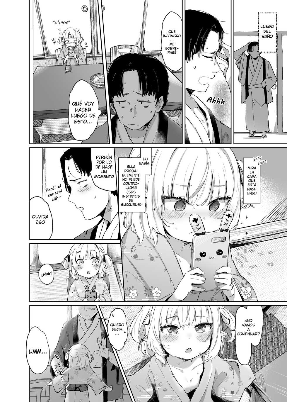 [Utsusumi Onsen (Utsusumi Kio)] Nee, Ririmu dake o Mite | Hey, Solo mira a Ririmu (Makaino Ririmu) [Spanish] [Sweet Night Translations] [Digital] - Page 14