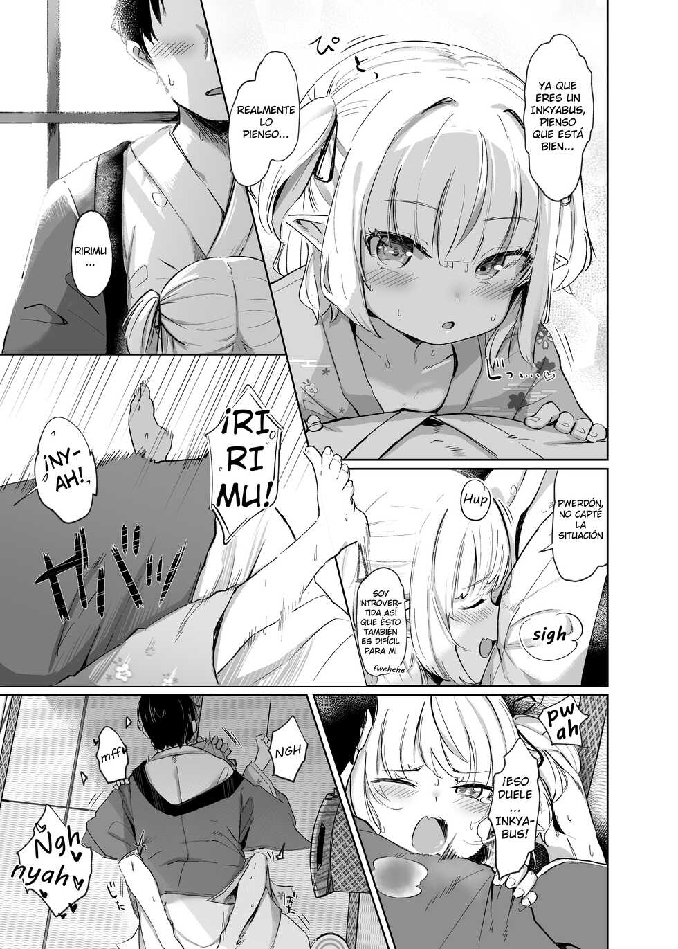 [Utsusumi Onsen (Utsusumi Kio)] Nee, Ririmu dake o Mite | Hey, Solo mira a Ririmu (Makaino Ririmu) [Spanish] [Sweet Night Translations] [Digital] - Page 15