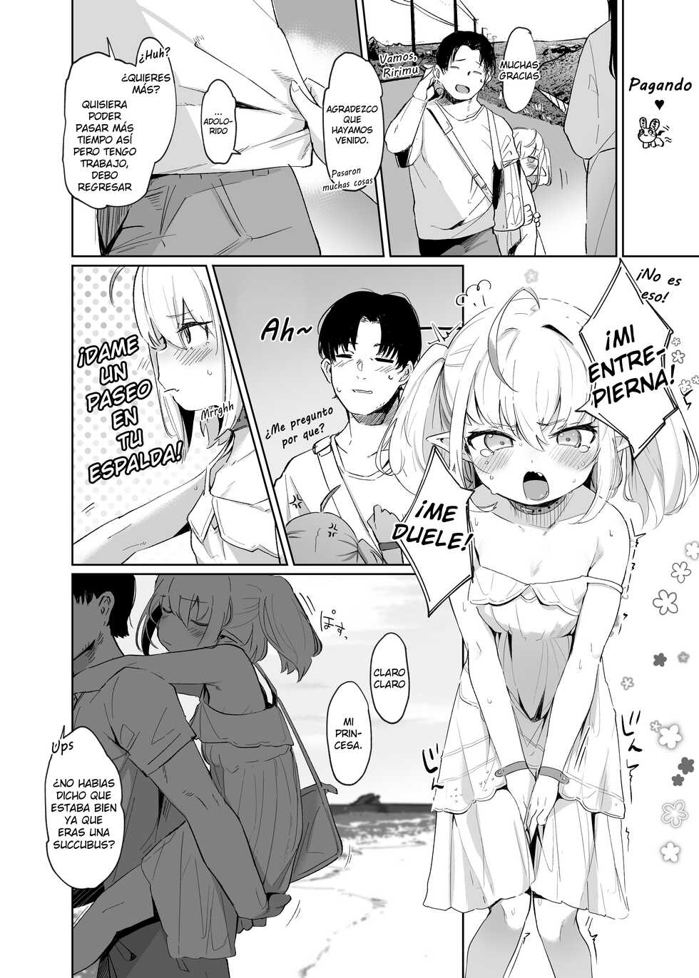 [Utsusumi Onsen (Utsusumi Kio)] Nee, Ririmu dake o Mite | Hey, Solo mira a Ririmu (Makaino Ririmu) [Spanish] [Sweet Night Translations] [Digital] - Page 22