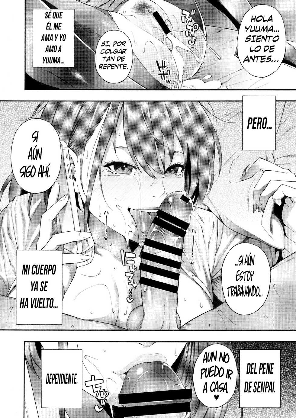 [Fetishism Pocket (Zonda)] Izon (Etsuraku Henge -Karada to Kokoro, Someagete-) [Spanish] [Digital] - Page 16