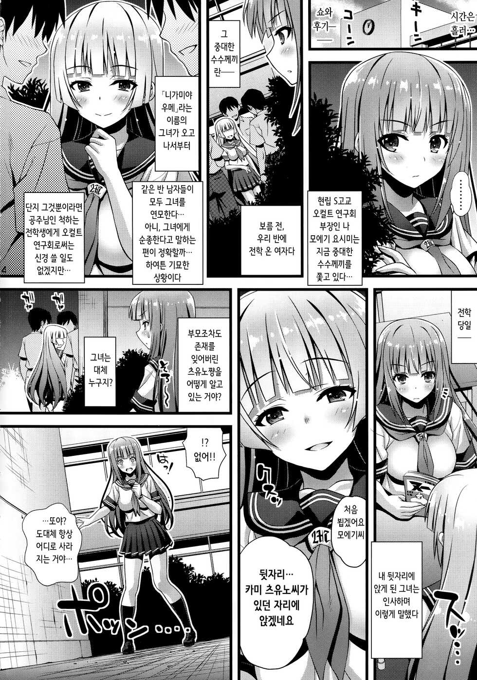 (C94) [Steel Mayonnaise (Higuchi Isami)] Niku Miko no Utage Go ~Wazawai Ochi no Yokoshima Nie~ | 육무녀의 연회 다섯 [Korean] [Decensored] - Page 4