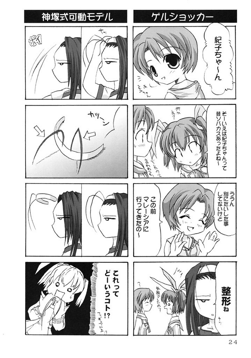 (C61) [Blue Catty (MaP)] Zettai Aizawa Nishiki (Pia Carrot e Youkoso!!) - Page 23