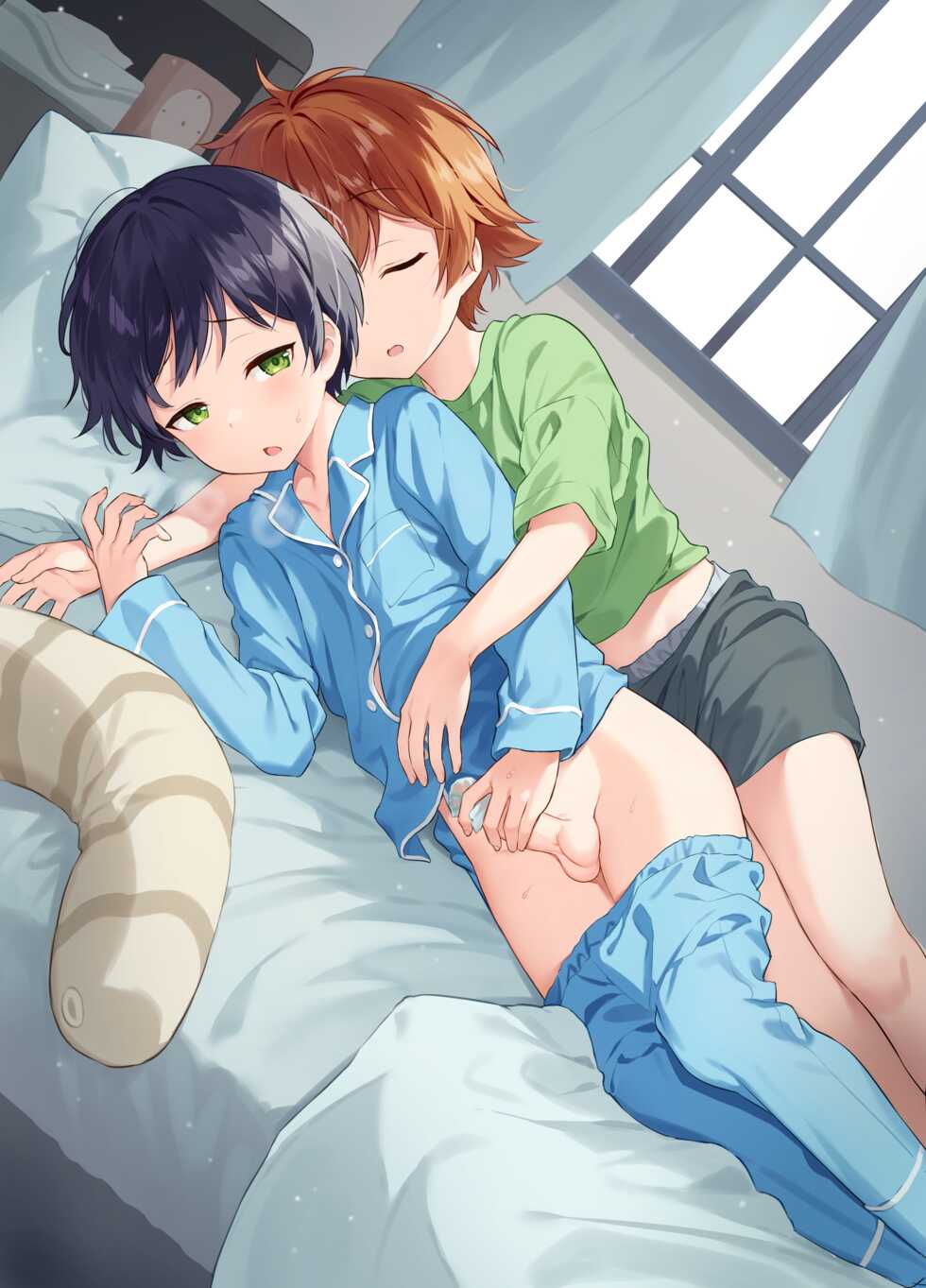 [Commamion] So nervous and unable to sleep,lying next to my childhood friend... - Page 5