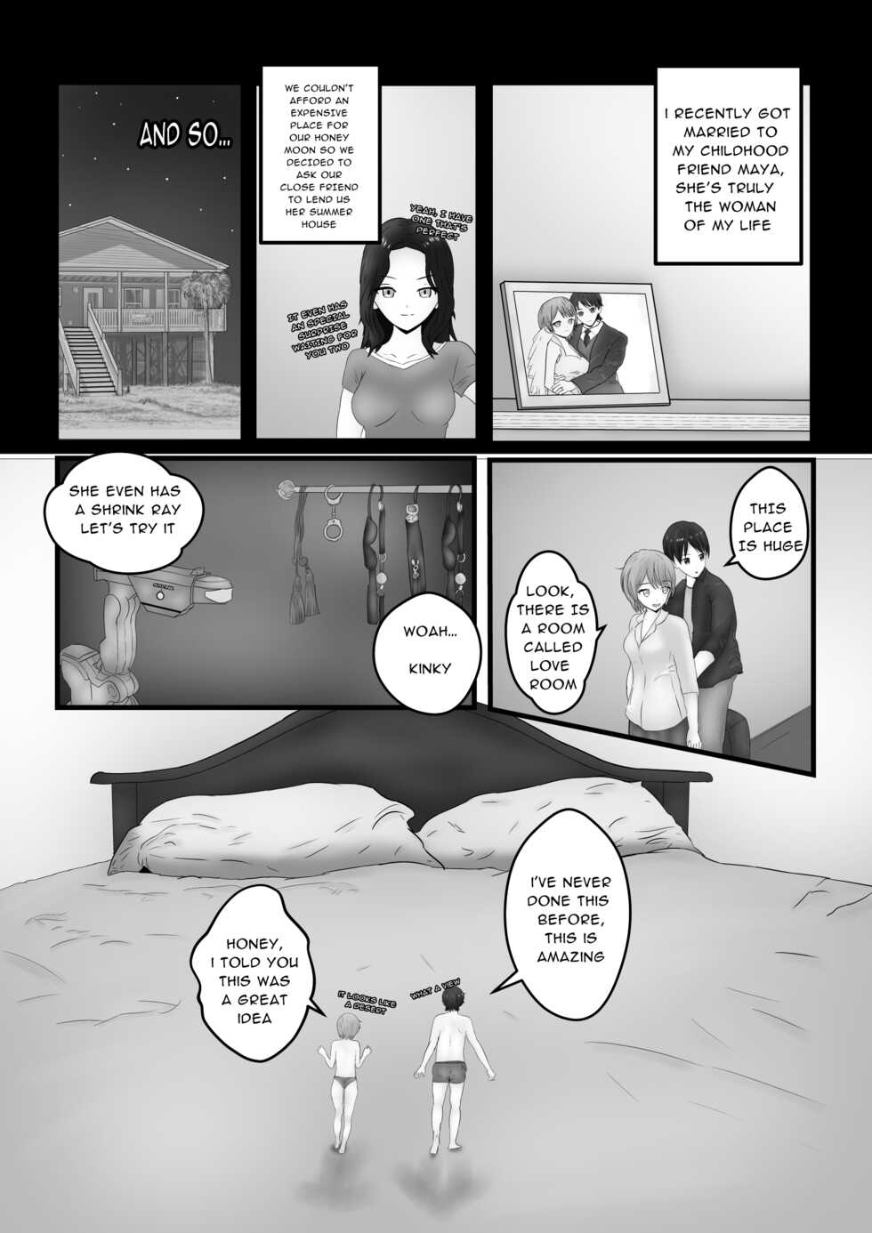A Troublesome Honeymoon - Page 1