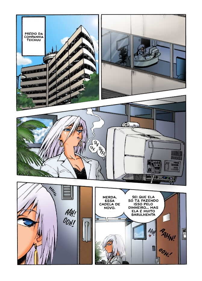 [Isutoshi] Slut Girl 1 [Portuguese][Colorized][Erocolor] - Page 4