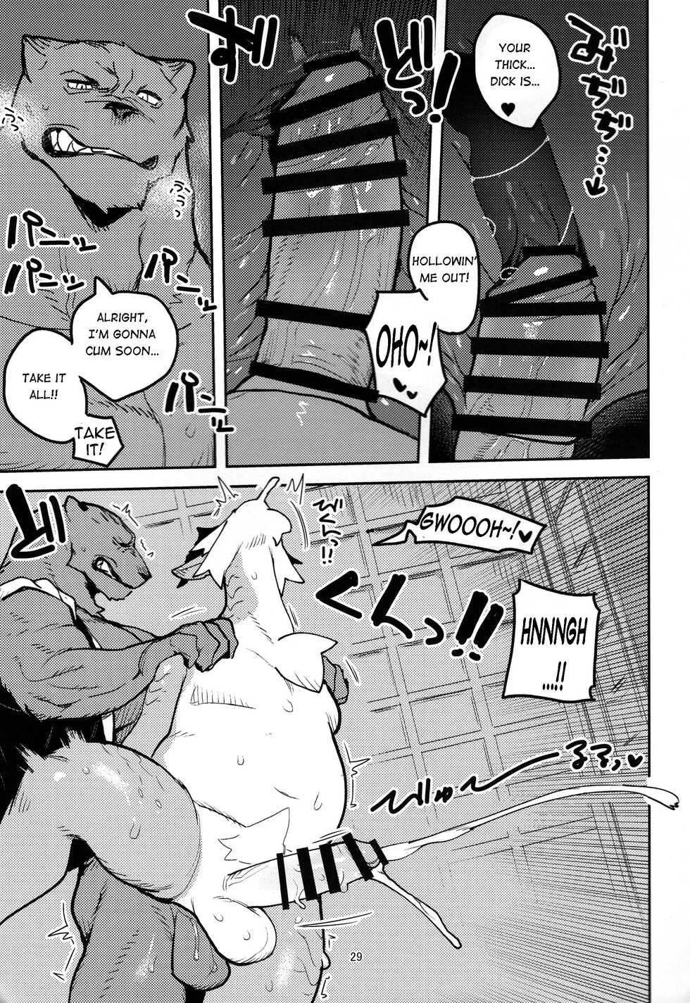 (Kemoket 11) [Rubber Cup Boys (INAX)] Ikuikusai [English] - Page 29