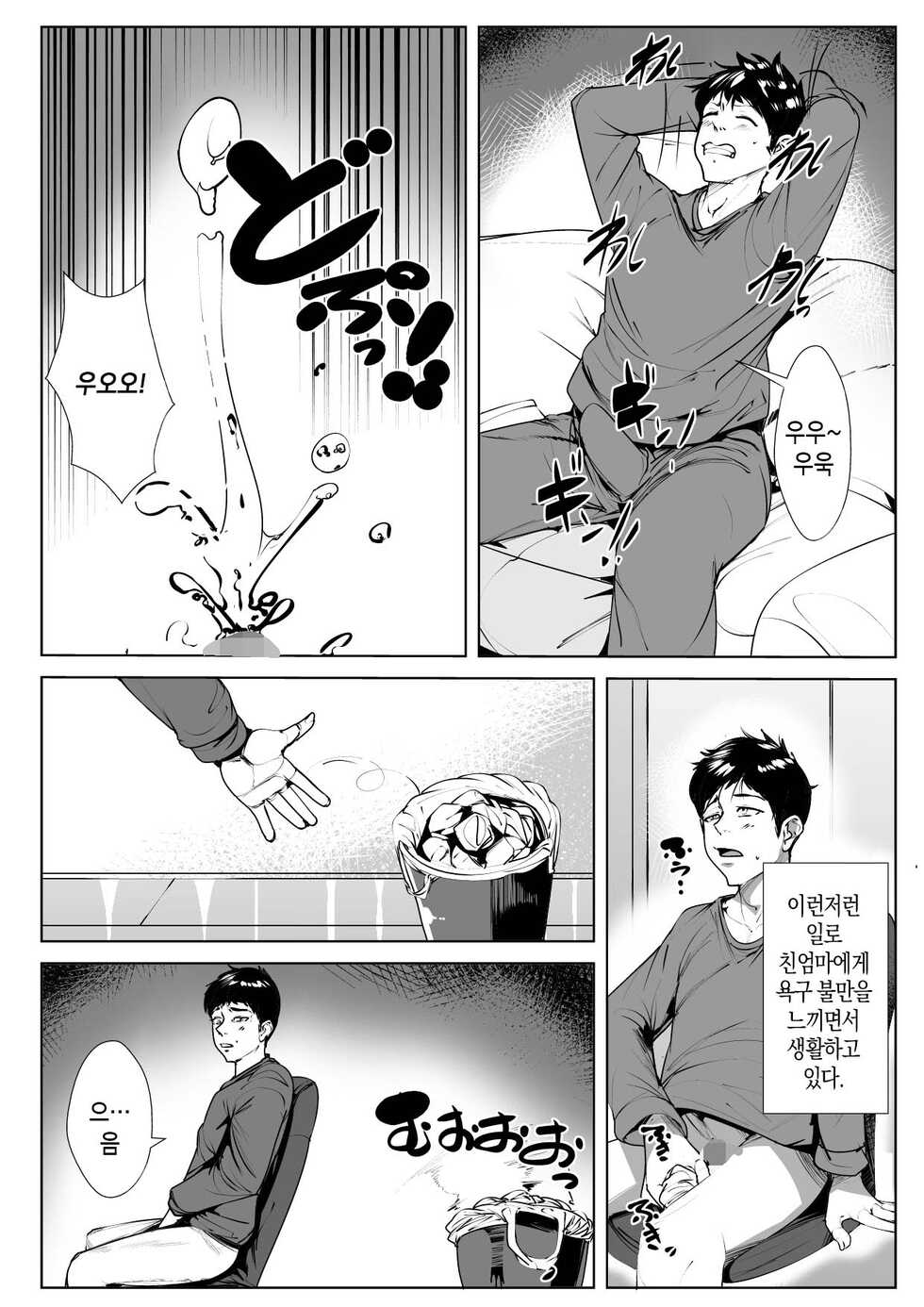 [AKYS Honpo] Nikushin ni Horeteiru Musuko wa Yokkyuu Fuman no Haha no Yume o Miru ka | 친엄마에게 반한 아들은 욕구불만 엄마의 꿈을 꾸는가 [Korean] [팀 마스터] - Page 4