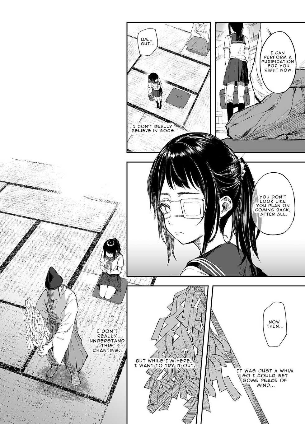 [Orimidoro] Otsukare Shoujo to Kusuguri Yaku-Otoshi | The Ticklish Exorcism of a Possessed Girl [English] - Page 7