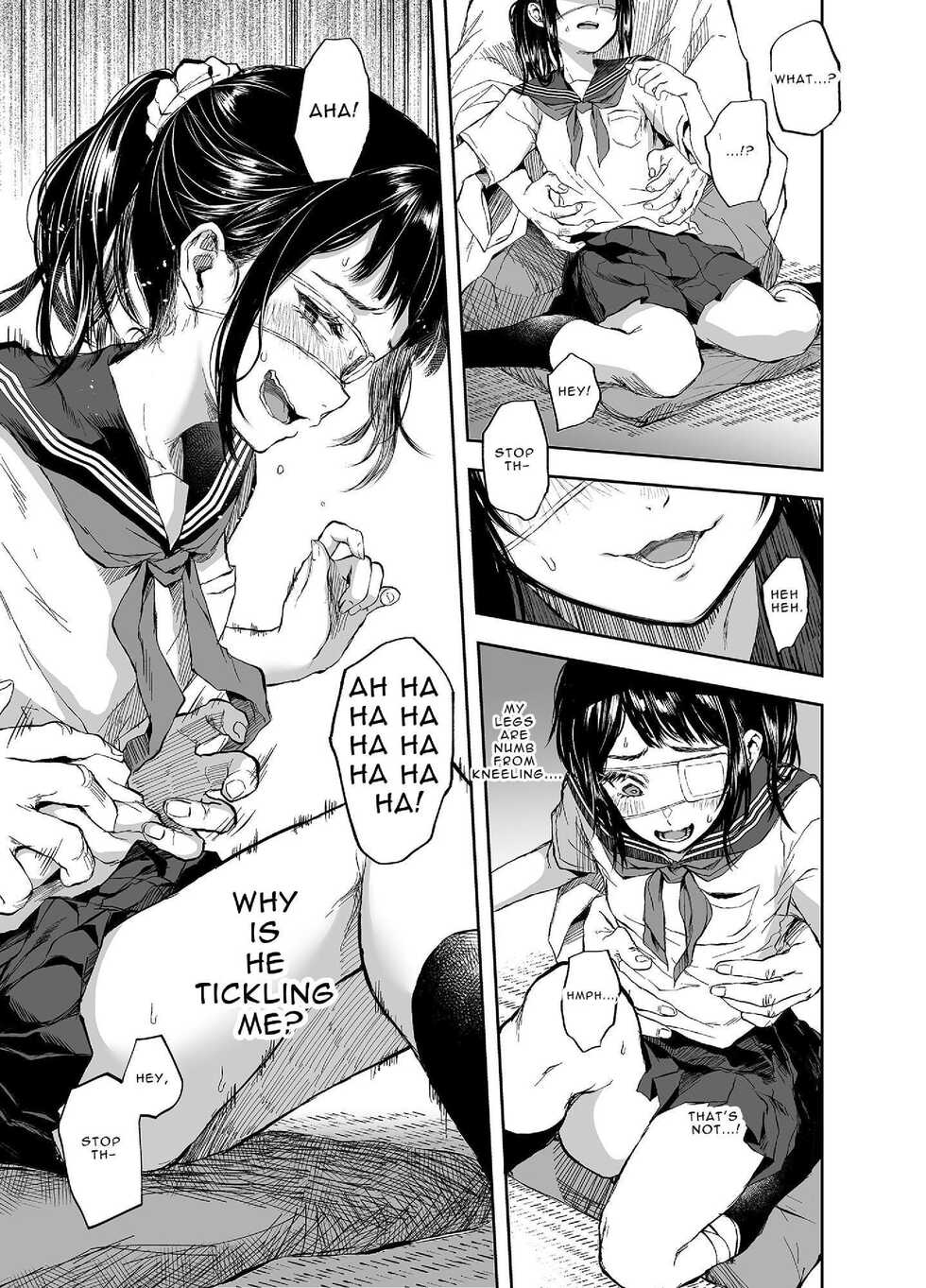 [Orimidoro] Otsukare Shoujo to Kusuguri Yaku-Otoshi | The Ticklish Exorcism of a Possessed Girl [English] - Page 10