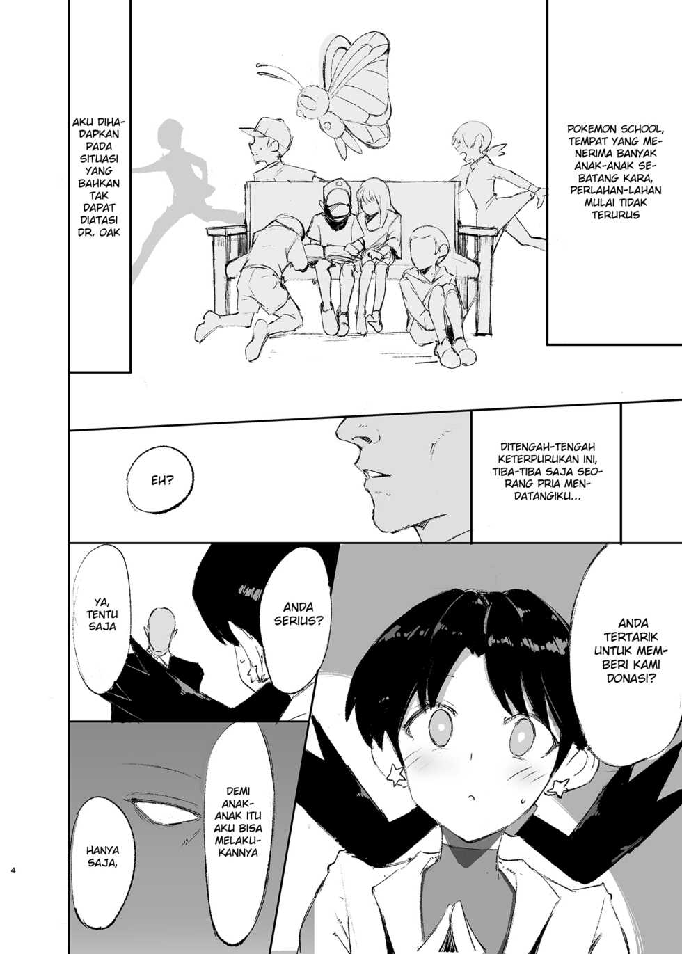 [Petapetapeta(Peta)] Kriss-chan sudah jadi "Tawanan" Kontol (Pokémon) [Indonesian] [Gagak_Ireng] [Digital] - Page 4