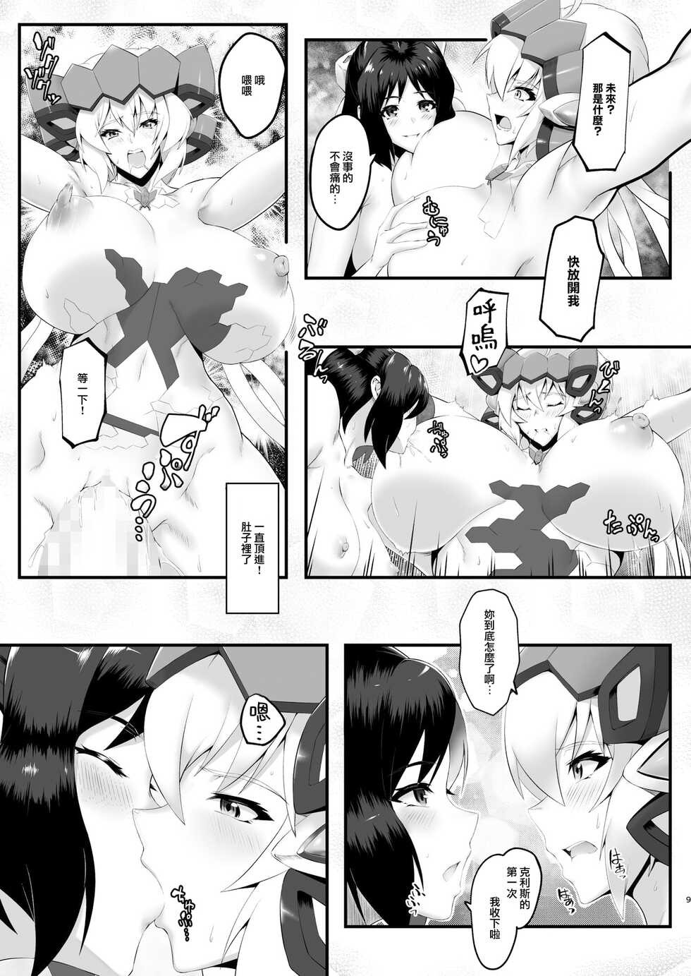 [Kaiki Dennou Manga Bako (Uneta)] Rennikujutsu (Senki Zesshou Symphogear) [Chinese] [Digital] - Page 9