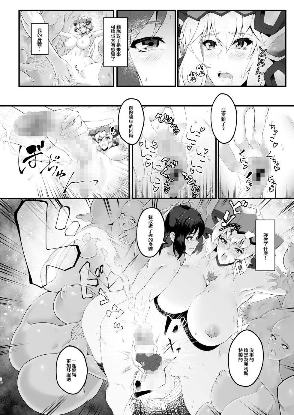 [Kaiki Dennou Manga Bako (Uneta)] Rennikujutsu (Senki Zesshou Symphogear) [Chinese] [Digital] - Page 10