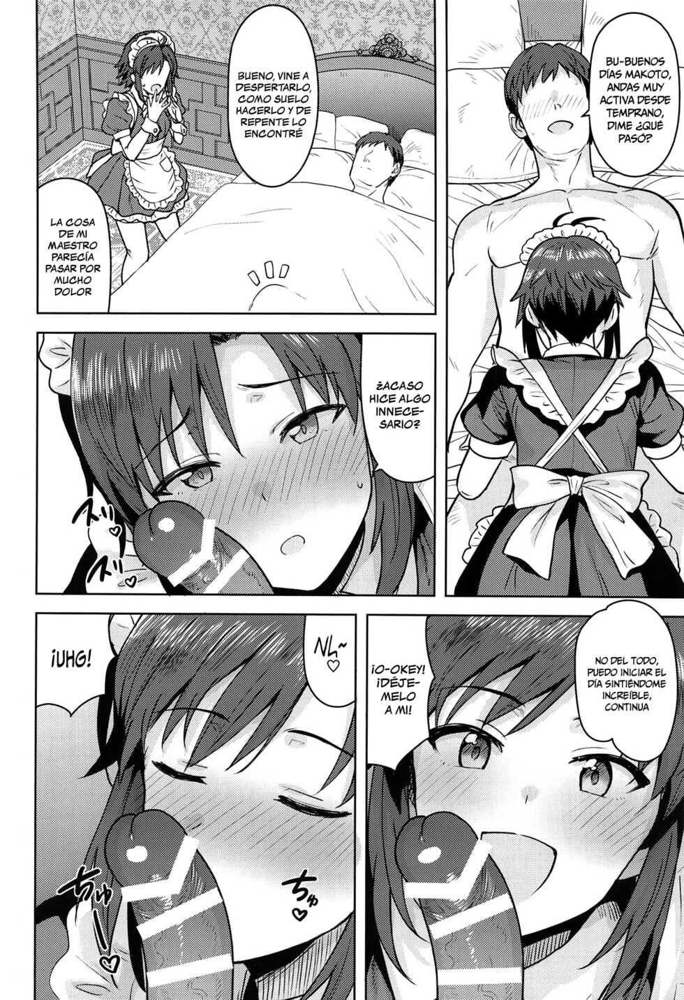 [PLANT (Tsurui)] Dochira o Onozomi desu ka? ~Maid Hen~ (THE IDOLM@STER) [Spanish] [Chunchunmaru Translations] - Page 3