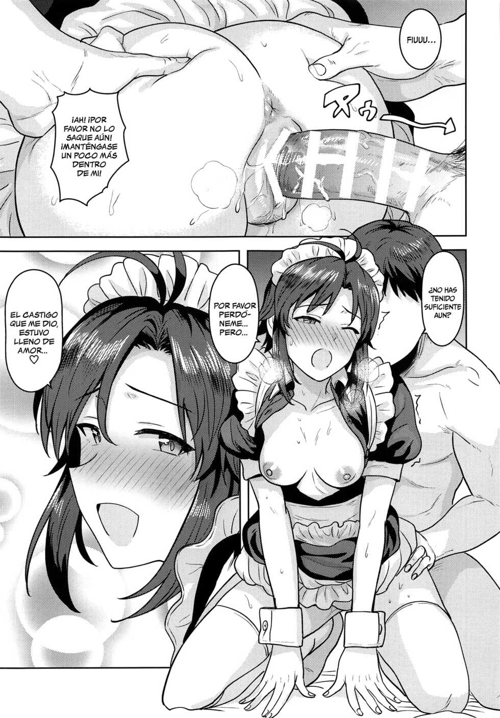 [PLANT (Tsurui)] Dochira o Onozomi desu ka? ~Maid Hen~ (THE IDOLM@STER) [Spanish] [Chunchunmaru Translations] - Page 30