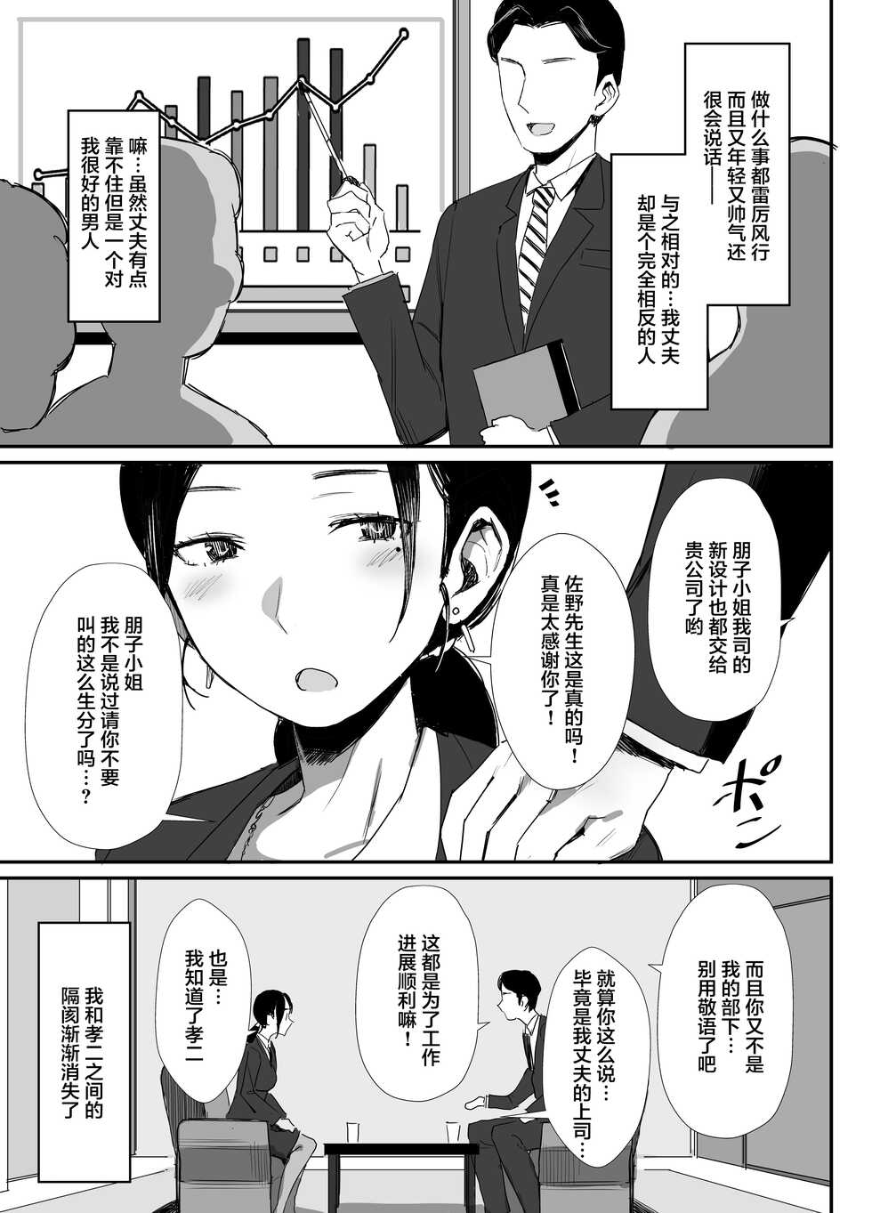 [Dynamic Mom (Onodera)] Shokuba Fukki shita Hitozuma ga Netorare Ochiru made [Chinese] [Digital] - Page 5