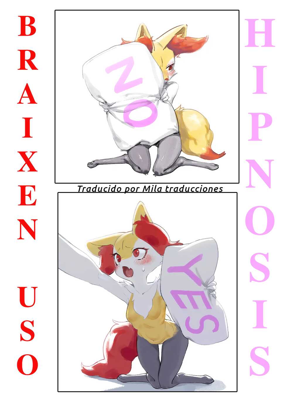 [Gudl] Braixen Uso Hipnosis (Pokemon) [Spanish] - Page 1