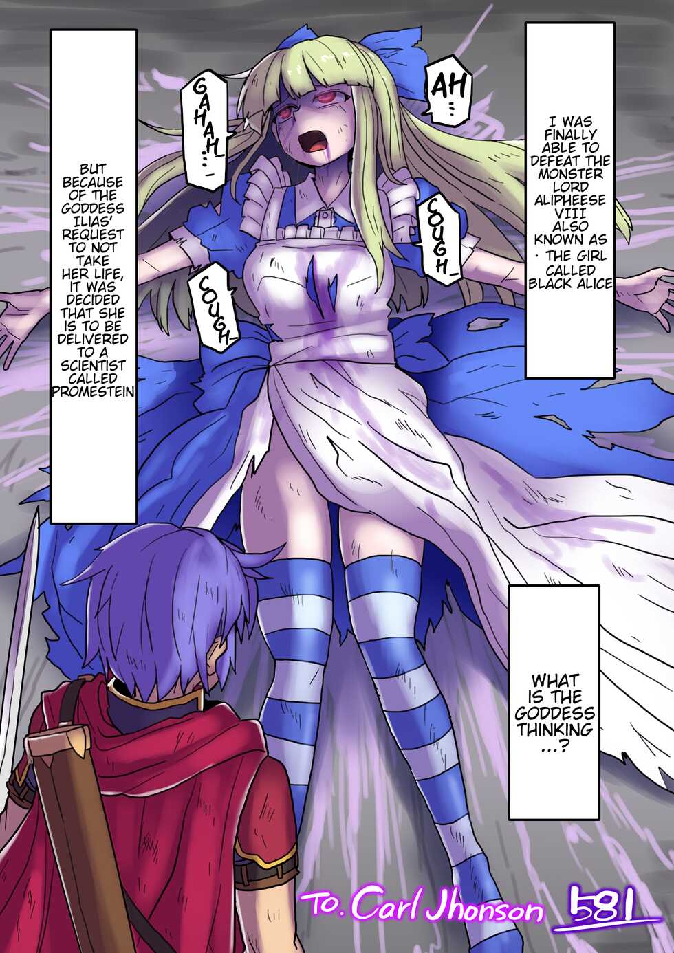 [581] Conversion of Black Alice - MonMusu Quest! - Page 1
