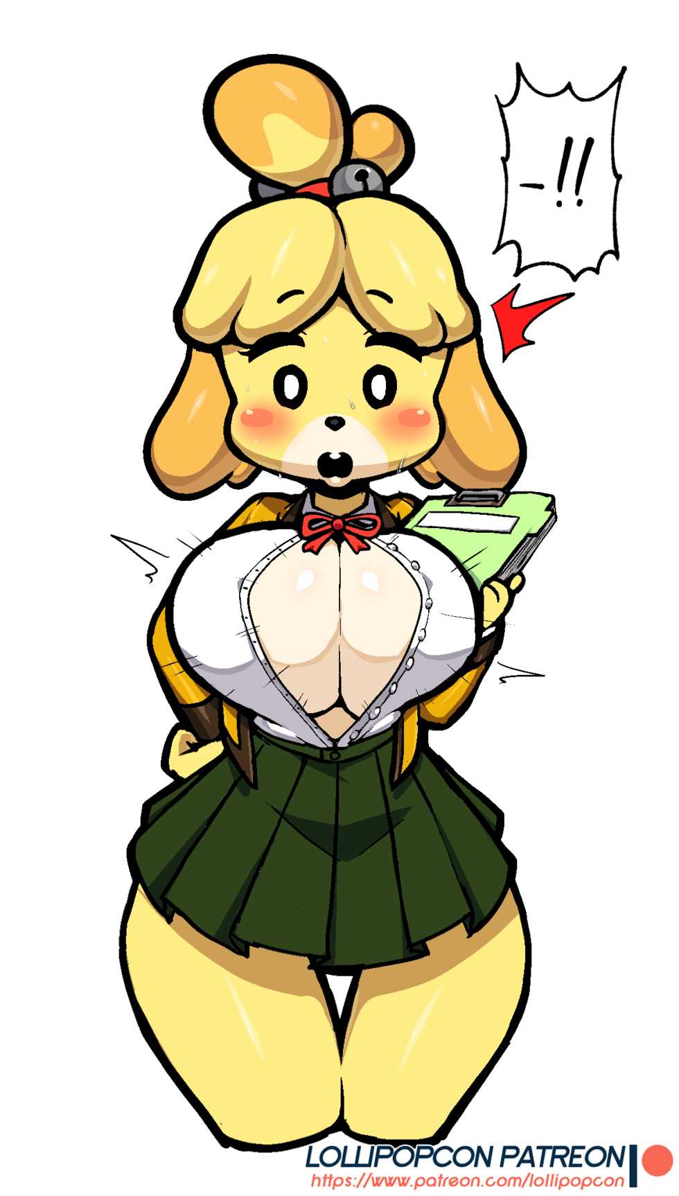 [Lollipopcon] LEWD Isabelle (Animal Crossing) - Page 2