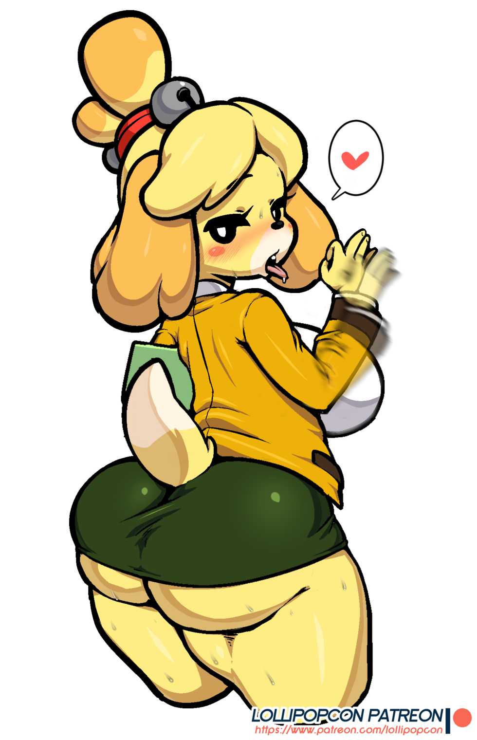 [Lollipopcon] LEWD Isabelle (Animal Crossing) - Page 5