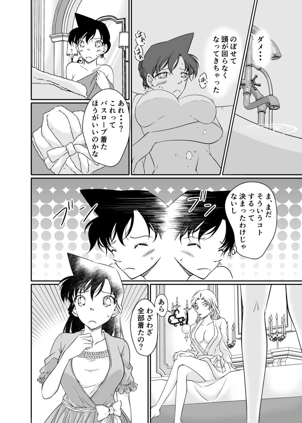 [Shiroyagi] ran and Vermouth (Detective Conan) [Sample] - Page 14