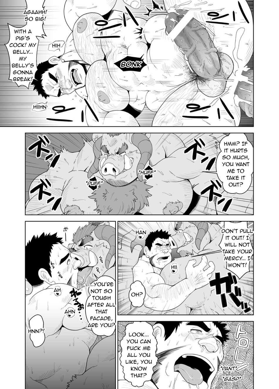 [Bear Tail (Chobikuma)] Buta Inma | Pig Incubus [English] [Gachidebu] [Digital] - Page 16